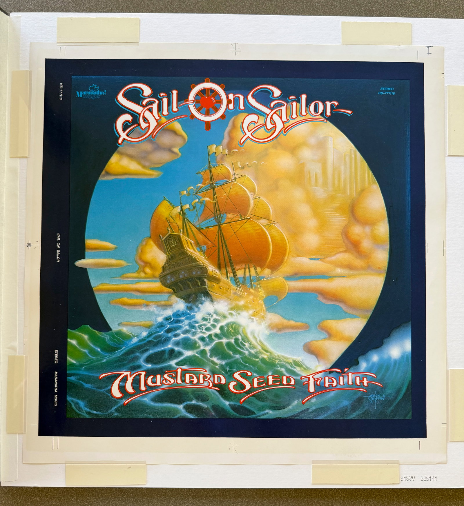 SAIL ON SAILOR - MUSTARD SEED FAITH PRINTERS PROOF - 2