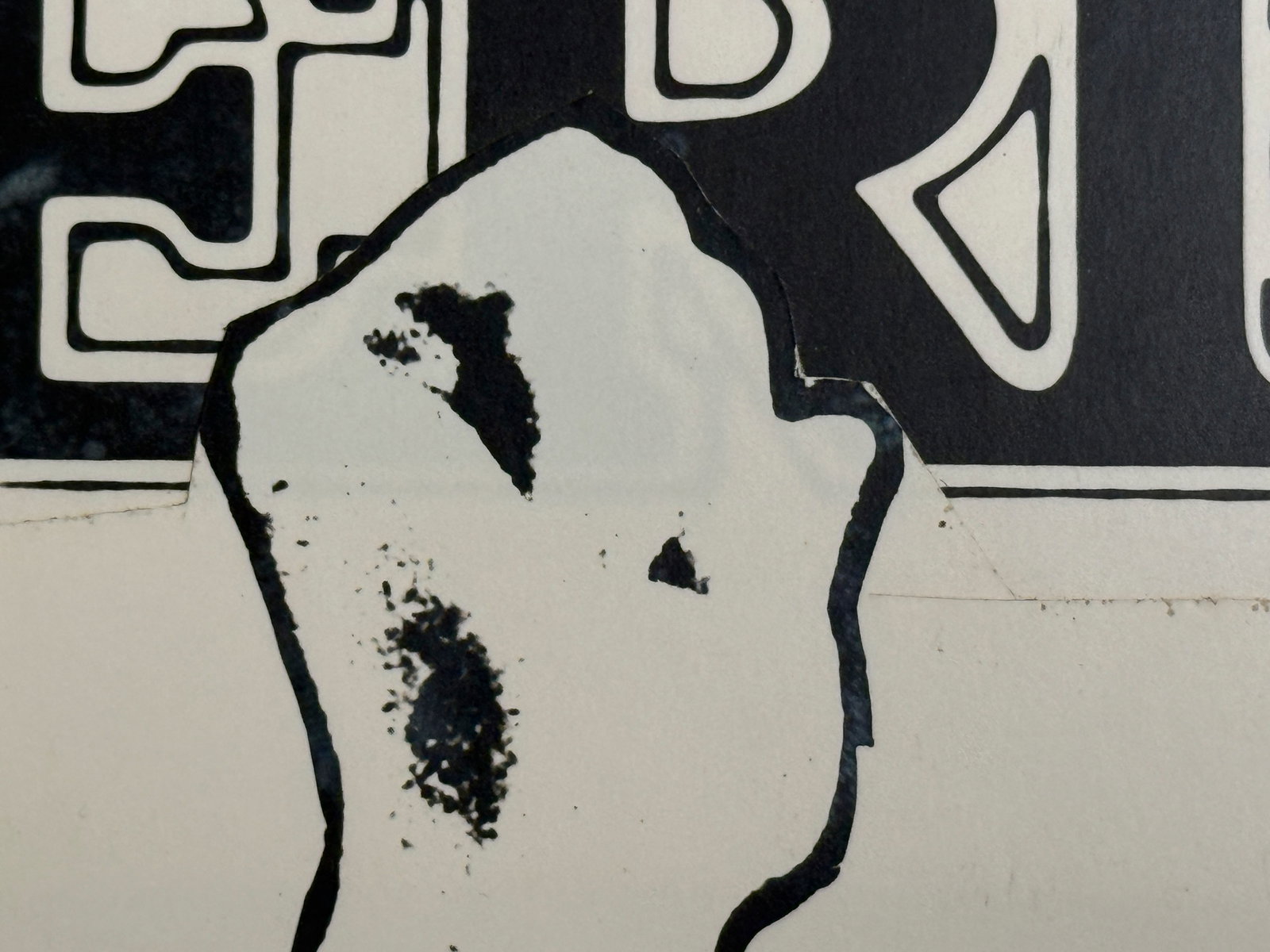 ERIC CLAPTON ORIGNAL ART FROM CHUCK STEWART - 4