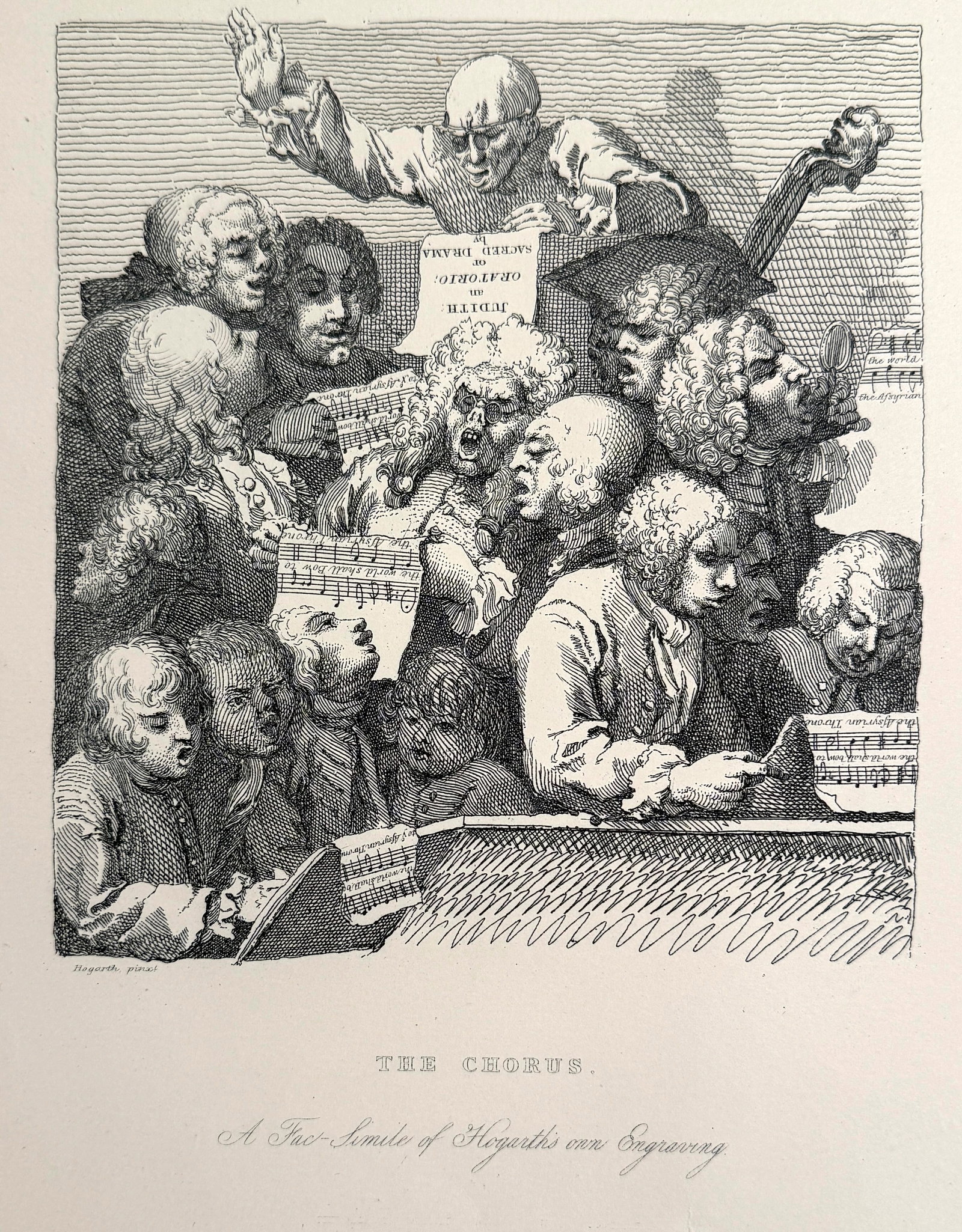 THREE BOOKPLATES FROM William Hogarth FEATURING GIN LANE - 3