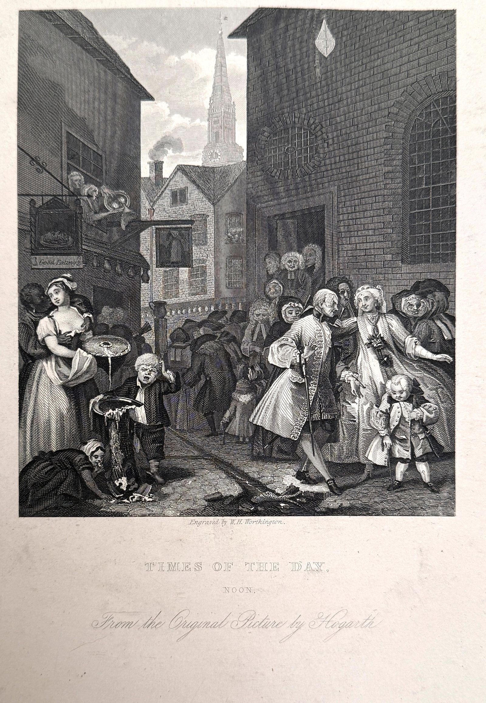 THREE BOOKPLATES FROM William Hogarth FEATURING GIN LANE - 4