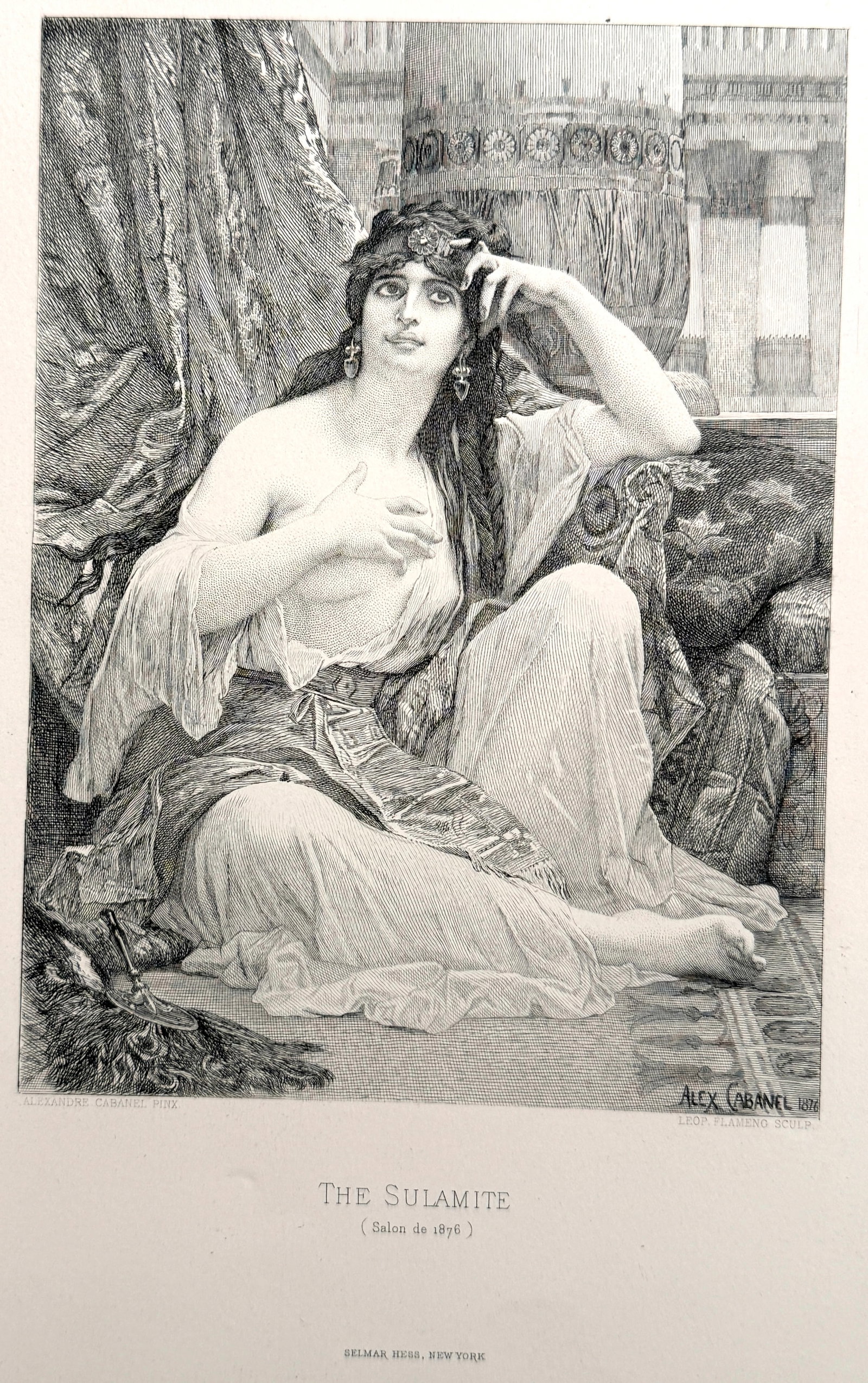 Two antique art prints, from a 19th-century - Dante - 3
