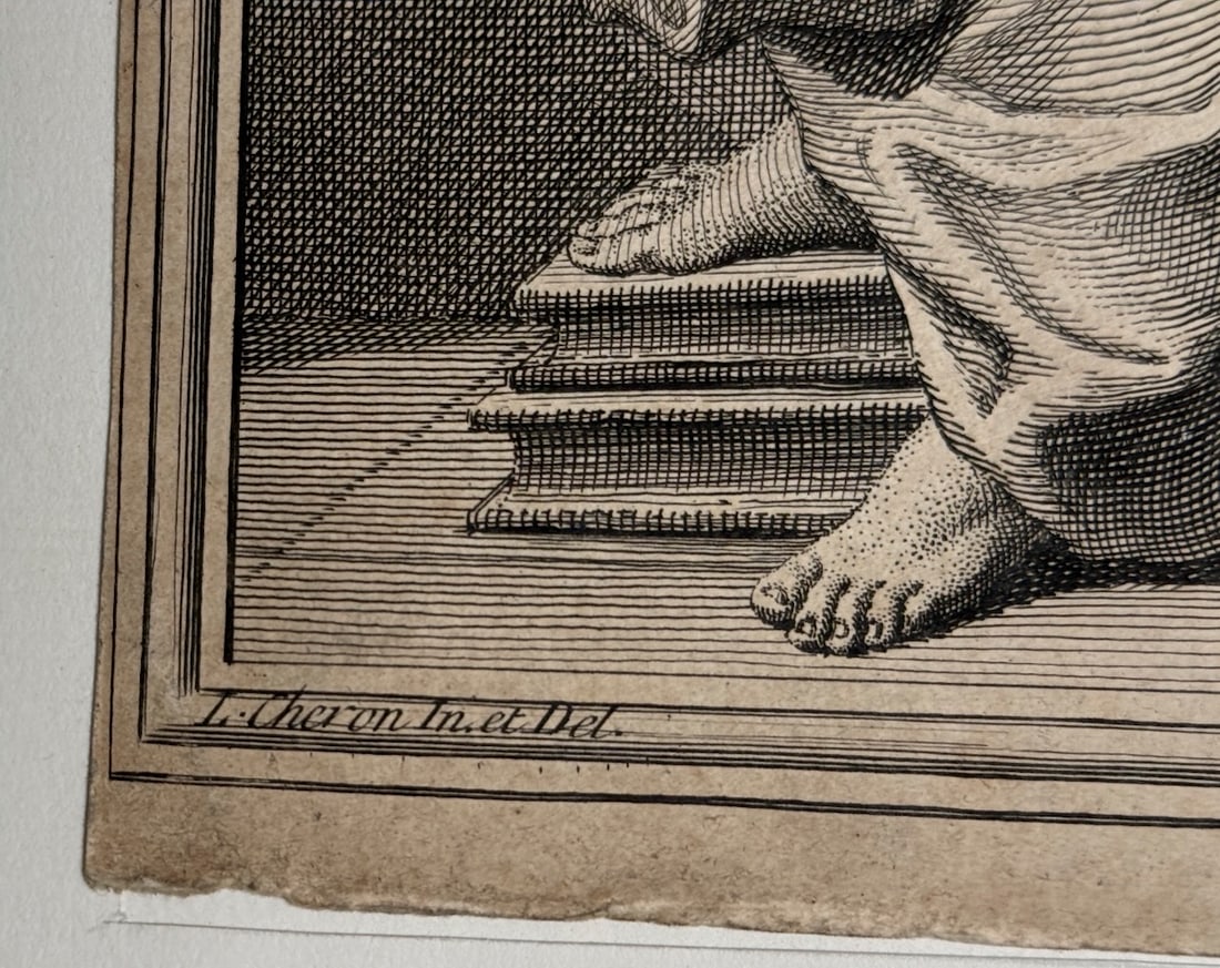 Etching, copper engraving - Seven Cards of Raphael - 4
