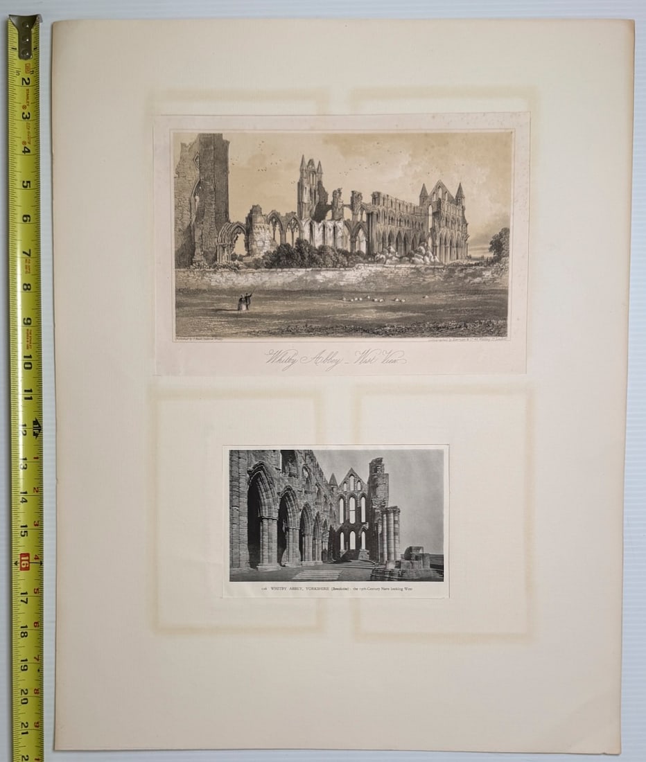 West View of Whitby Abbey in Yorkshire - S. Reed (1 of 4)