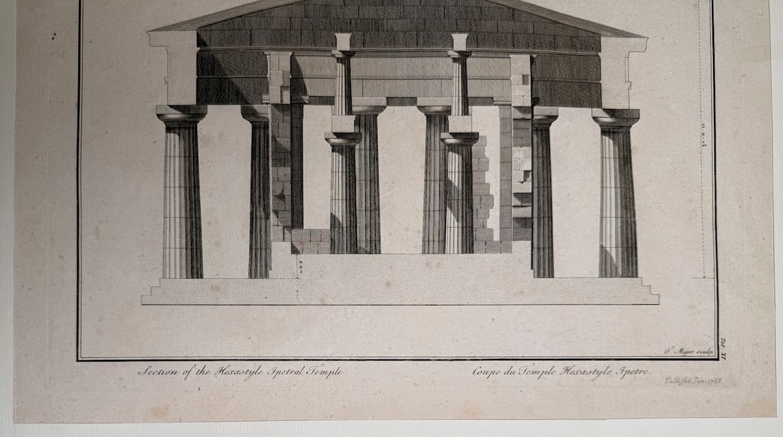 Greek temple in Paestum, Italy - 4