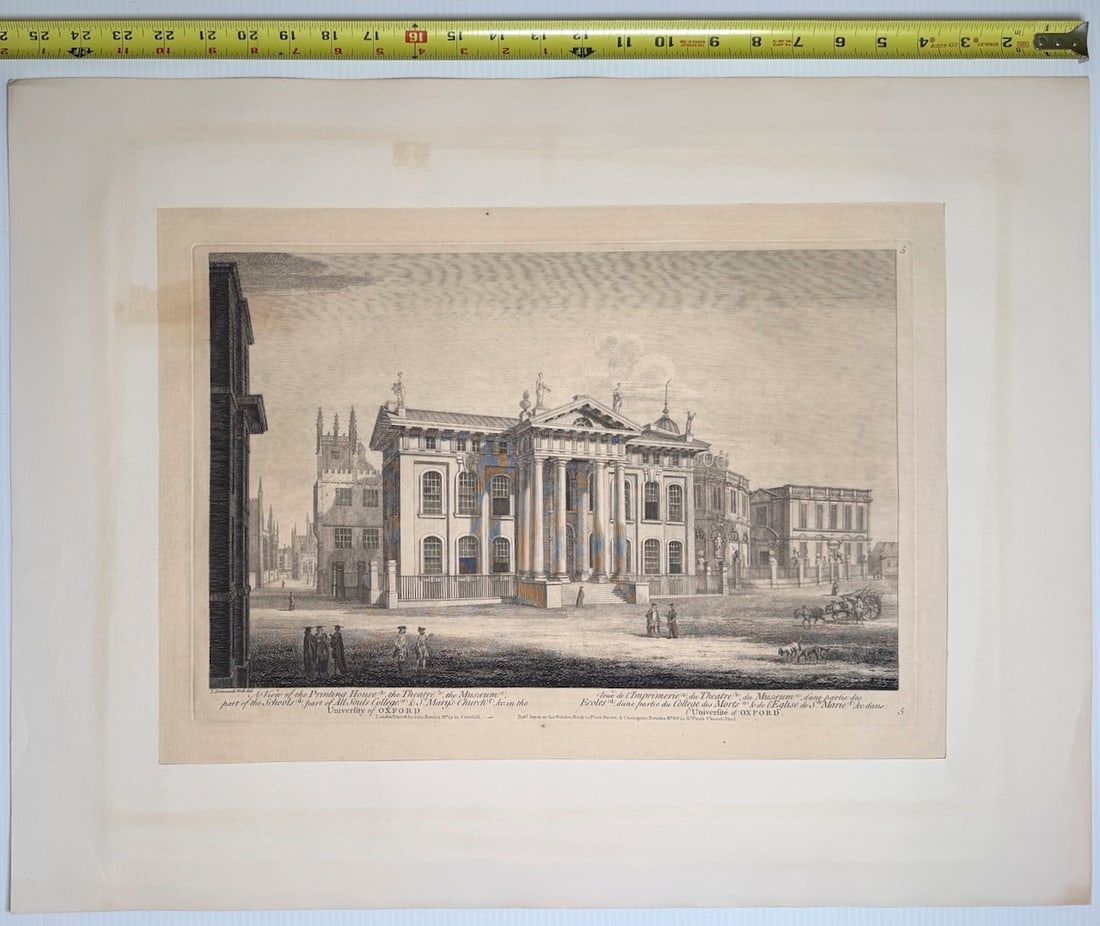 OXFORD UNIVERSITY PRESS - engraving - 2