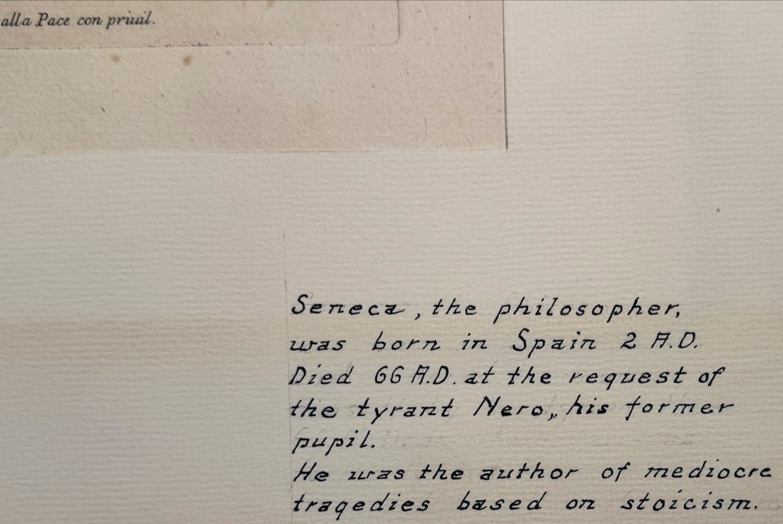 SENECA - the Philosopher - 3