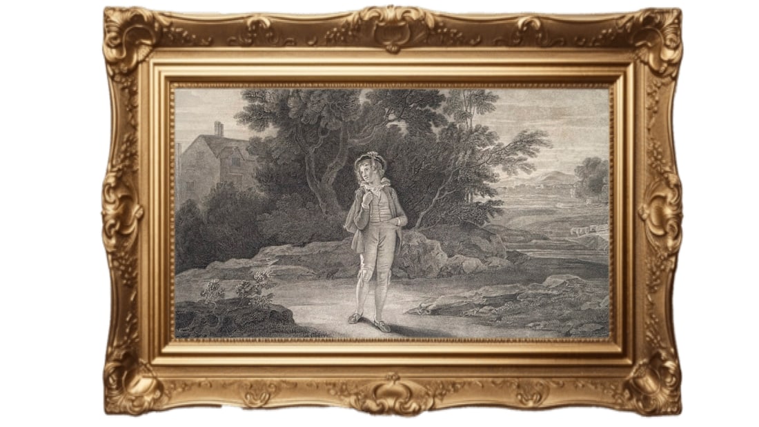 1801 Boydell Shakespeare Gallery - Schoolboy (1 of 6)