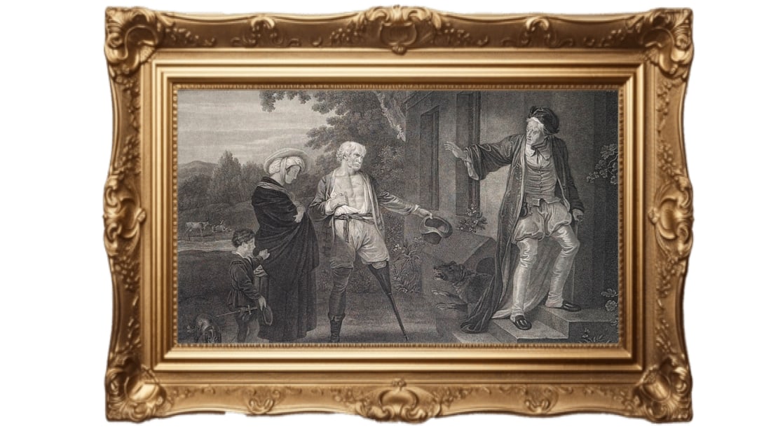 As You Like It, Act II, Scene VII - The Seven Ages of Man - Engraving (1 of 5)
