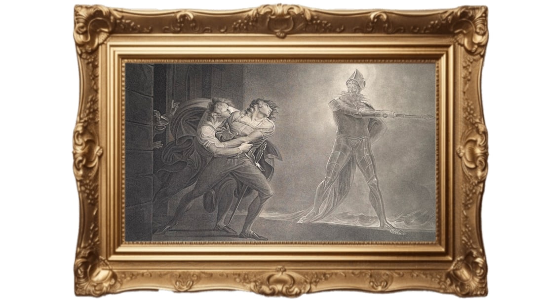Hamlet - Henry Fuseli - Shakespeare (1 of 6)