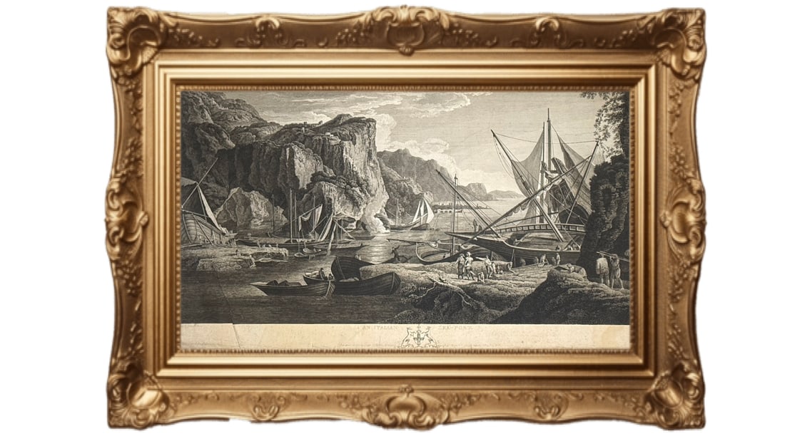 Boydell's Gallery - An Italian Sea-Port - 1800 (1 of 4)