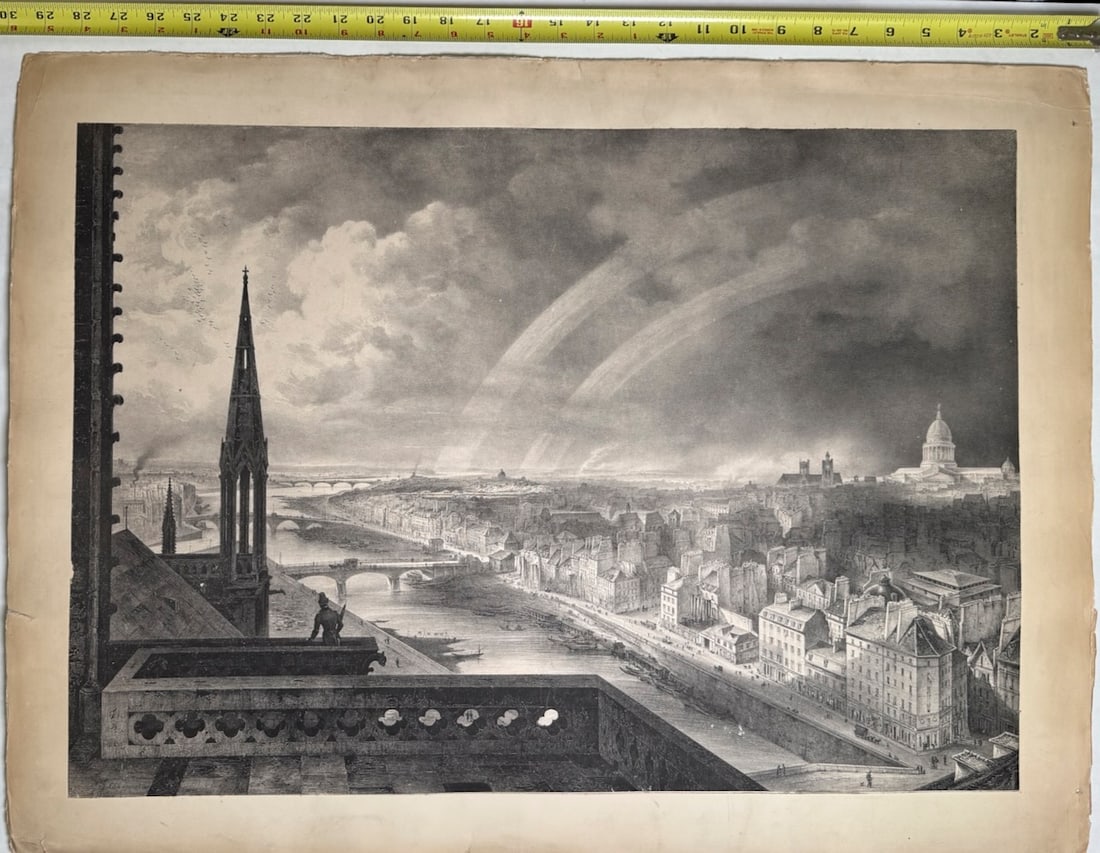 1796 engraving - PARIS - 2