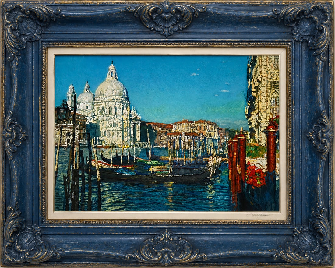 Chen Yifei - Numbered & Signed Serigraph - Venice - H.C. VERSION ! (1 of 5)