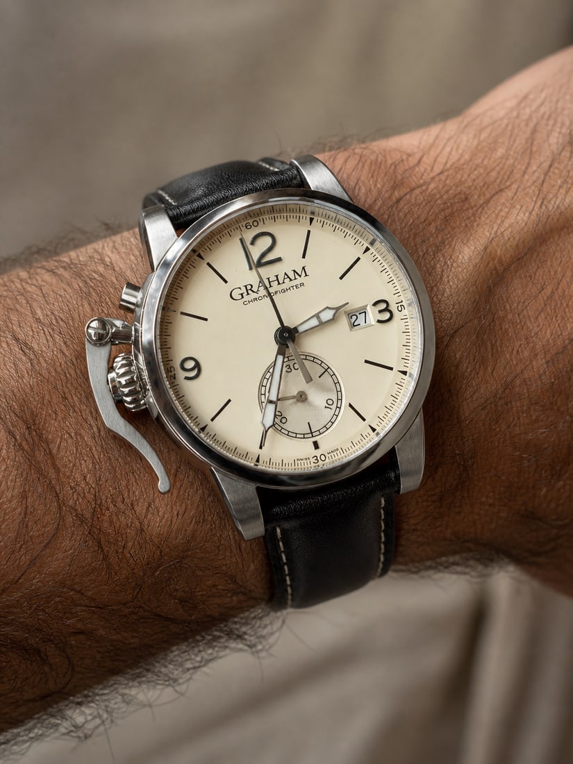 GRAHAM CHRONOFIGHTER MENS WATCH GR2FYDV (1 of 11)