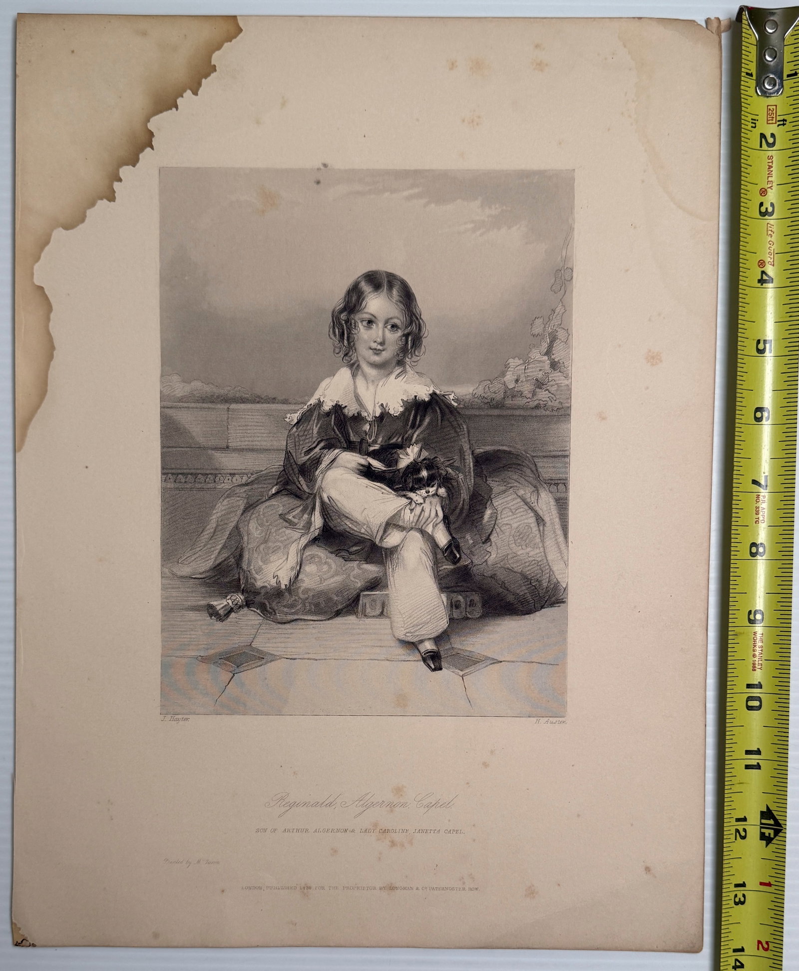 1839 - Reginald Algernon Capell (1 of 1)