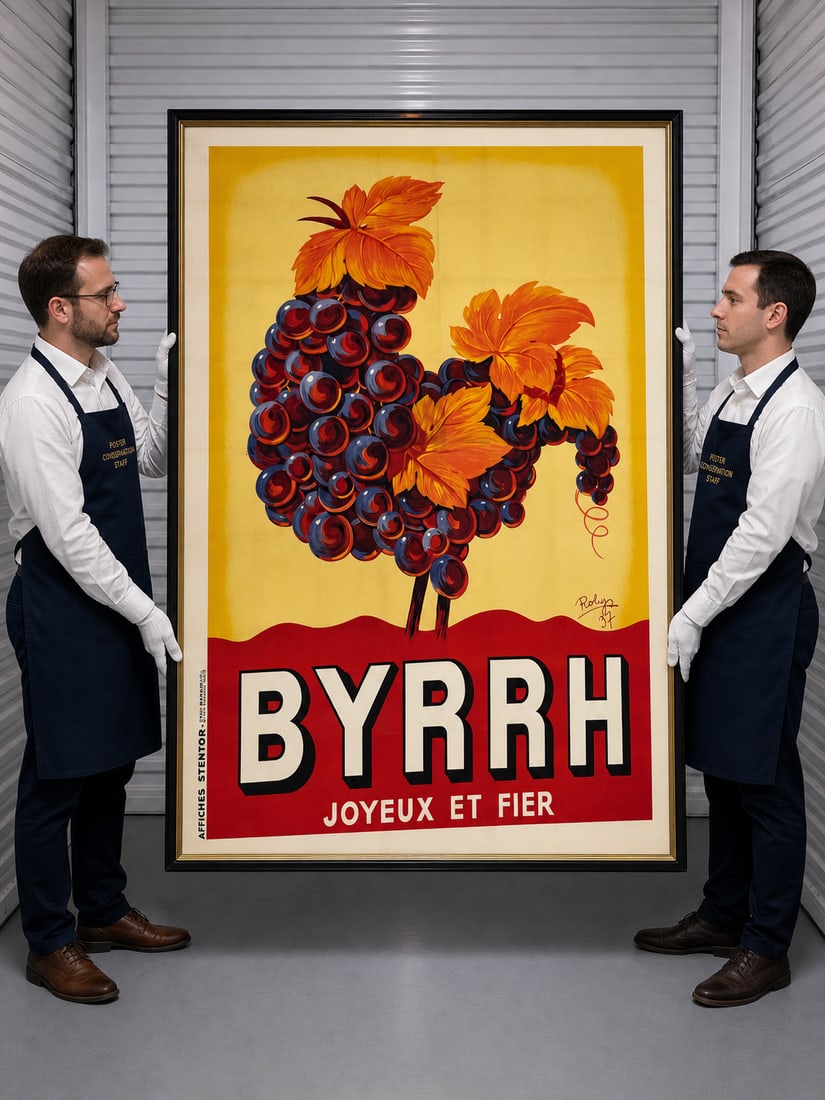 BYRRH - HAPPY AND PROUD - 1937 ORIGINAL 4-SHEET (1 of 12)