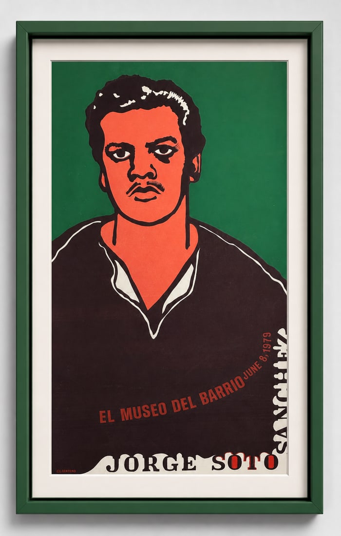 Screenprint - Jorge Soto Sanchez - 1979 - Gilberto Hernández (1 of 3)