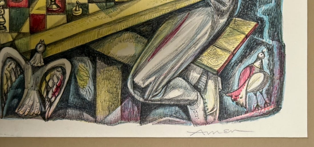 Limited edition - Chess Strategy - Irving Amen - signed - 4