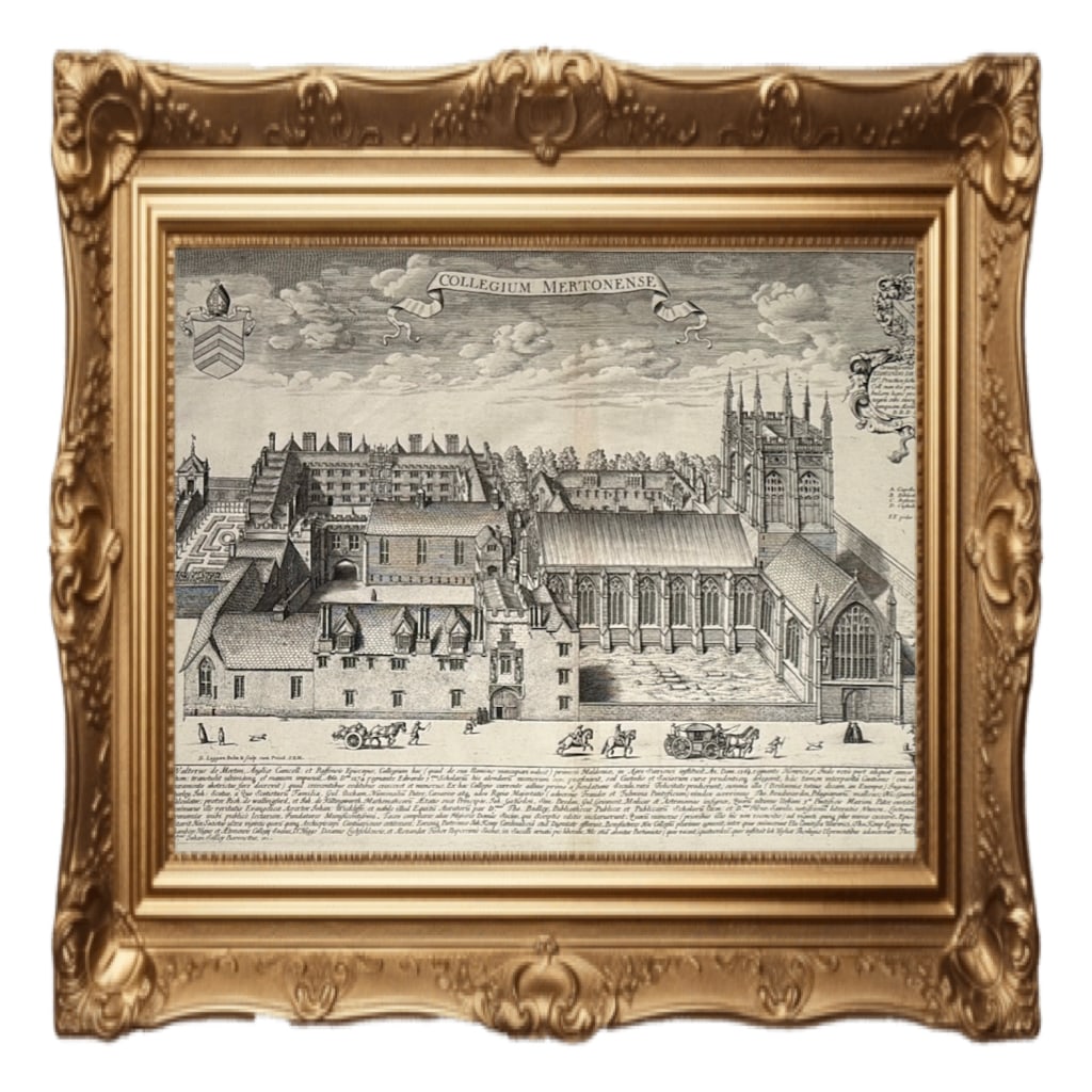 Merton College, Oxford - David Loggan - 1675 (1 of 6)