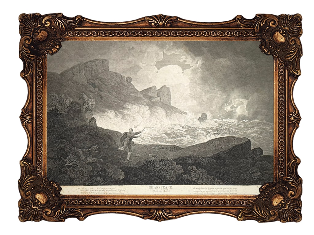 Original copper engraving - 1798 - Act III, Scene III - Shakespeare - The Winter's Tale (1 of 7)