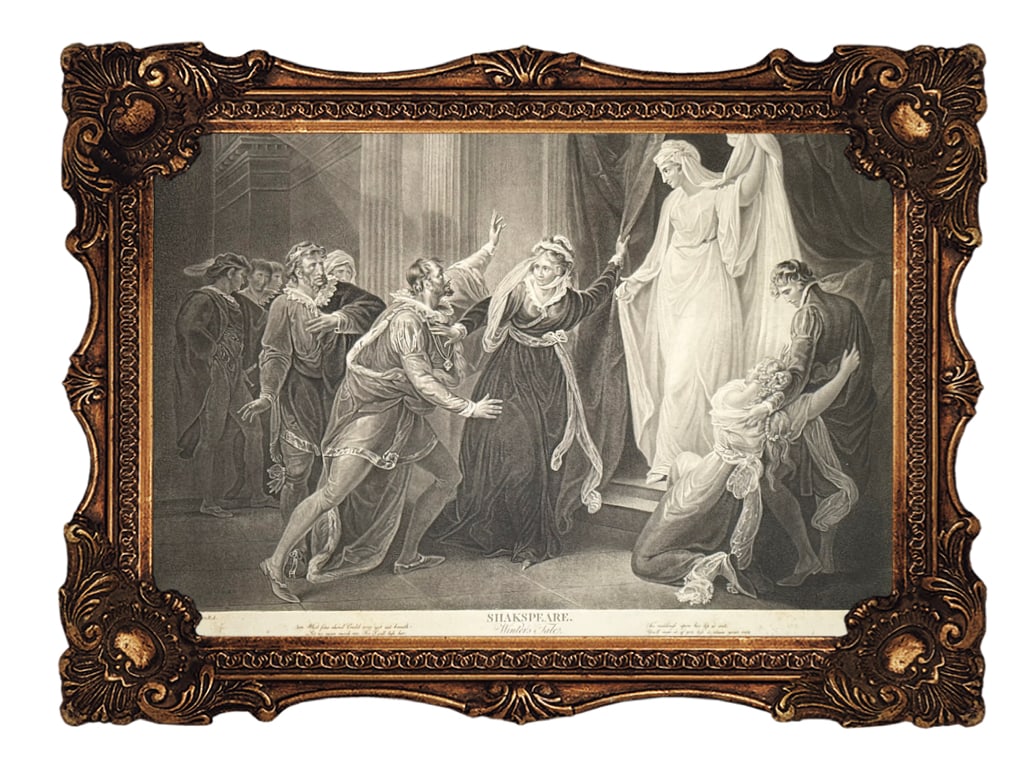 Original Copper Engraving - Act V, Scene III - Shakespeare - The Winter's Tale - 1793 (1 of 6)