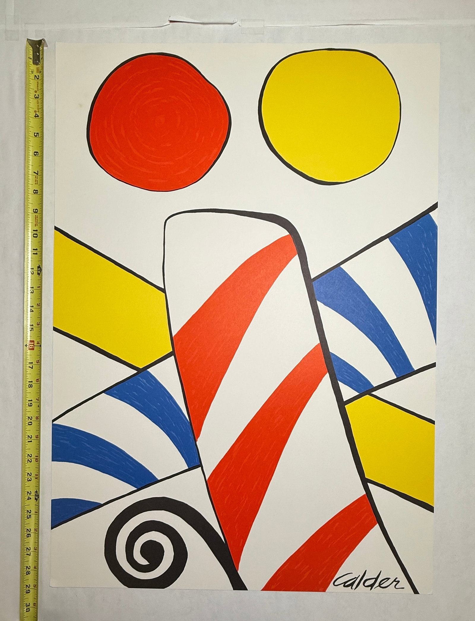 Candy Cane" (1975) by the American modernist Alexander Calder (1 of 1)