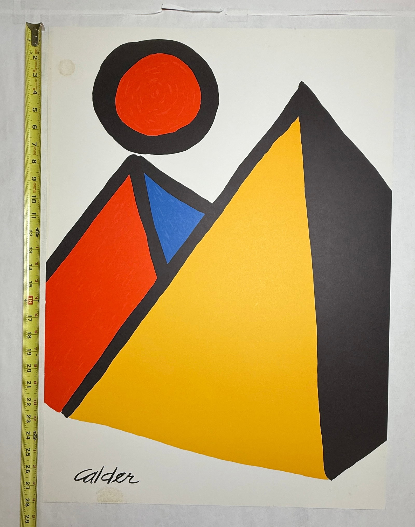 ALEXANDER CALDER - Pyramids and Sun (1 of 1)