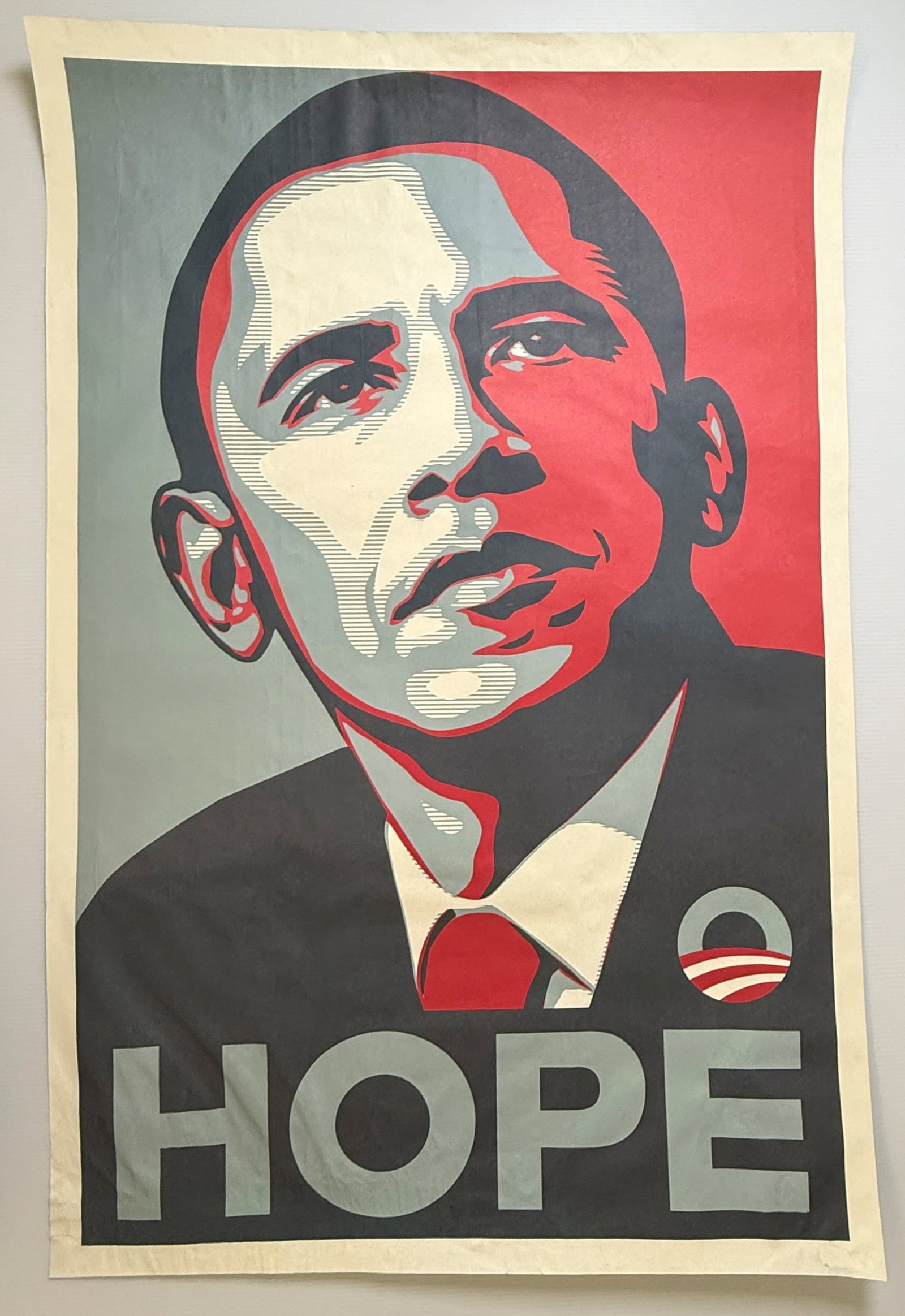 Hope poster - designed by artist Shepard Fairey (1 of 3)