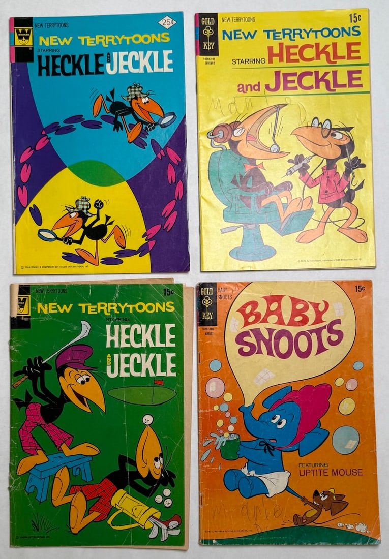 NEW TERRYTOONS SET WITH HECKLE AND JECKLE: NEW TERRYTOONS SET WITH HECKLE AND JECKLE, BAY SNOOTS