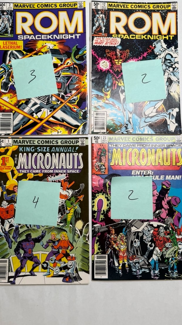 MICRONAUTS #1, ROM SPACEKNIGHT - 2