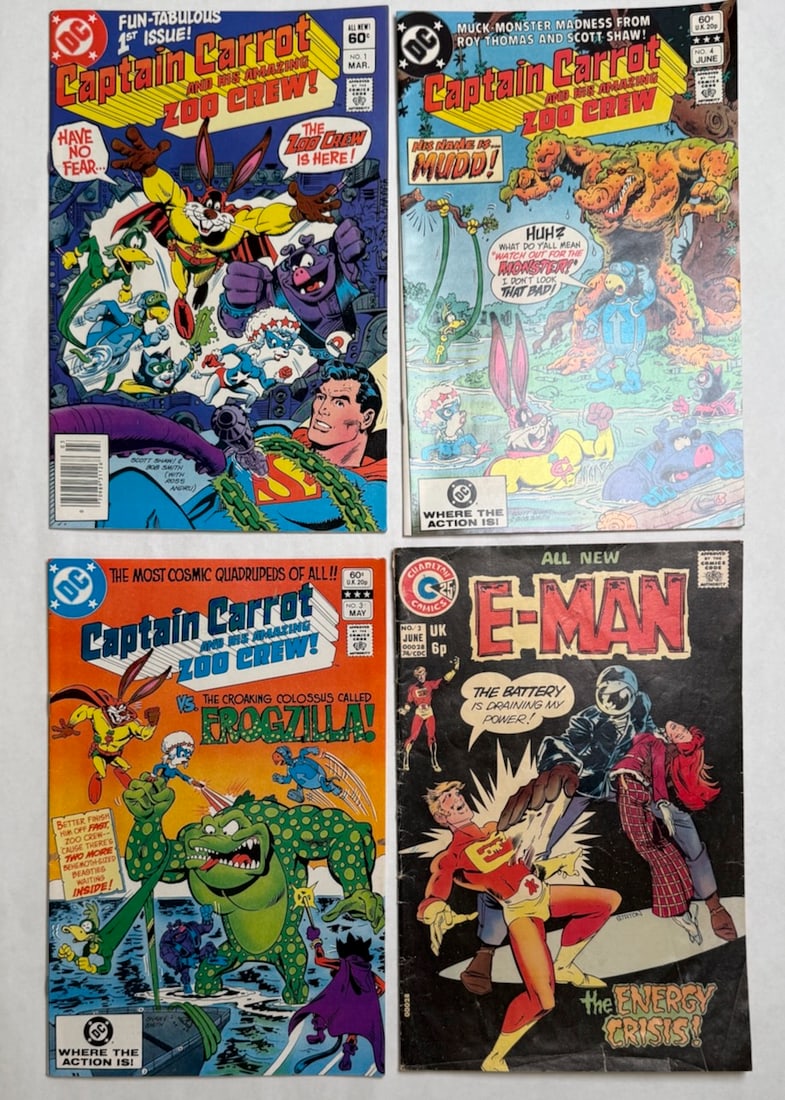 CAPTAIN CARROT, E-MAN: CAPTAIN CARROT, E-MAN