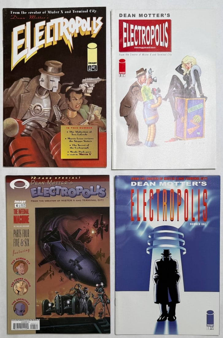 ELECTROPOLIS #1-4: ELECTROPOLIS #1-4