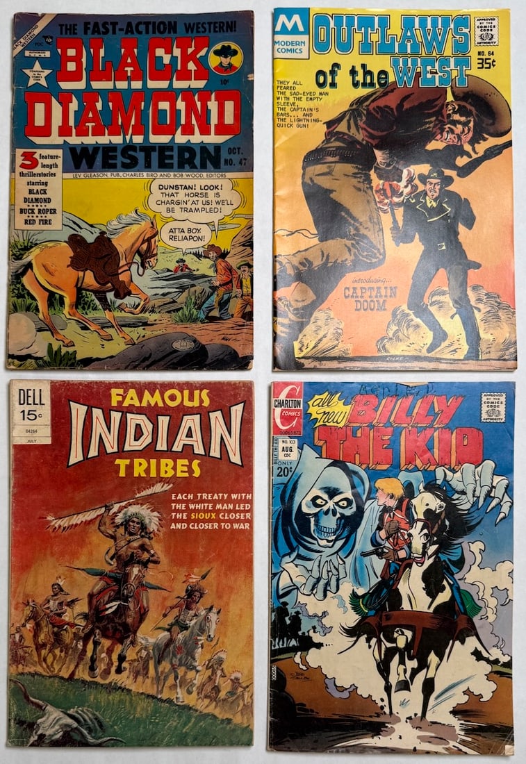 WESTERN COMIC SET WITH BLACK DIAMOND #47 (1 of 2)