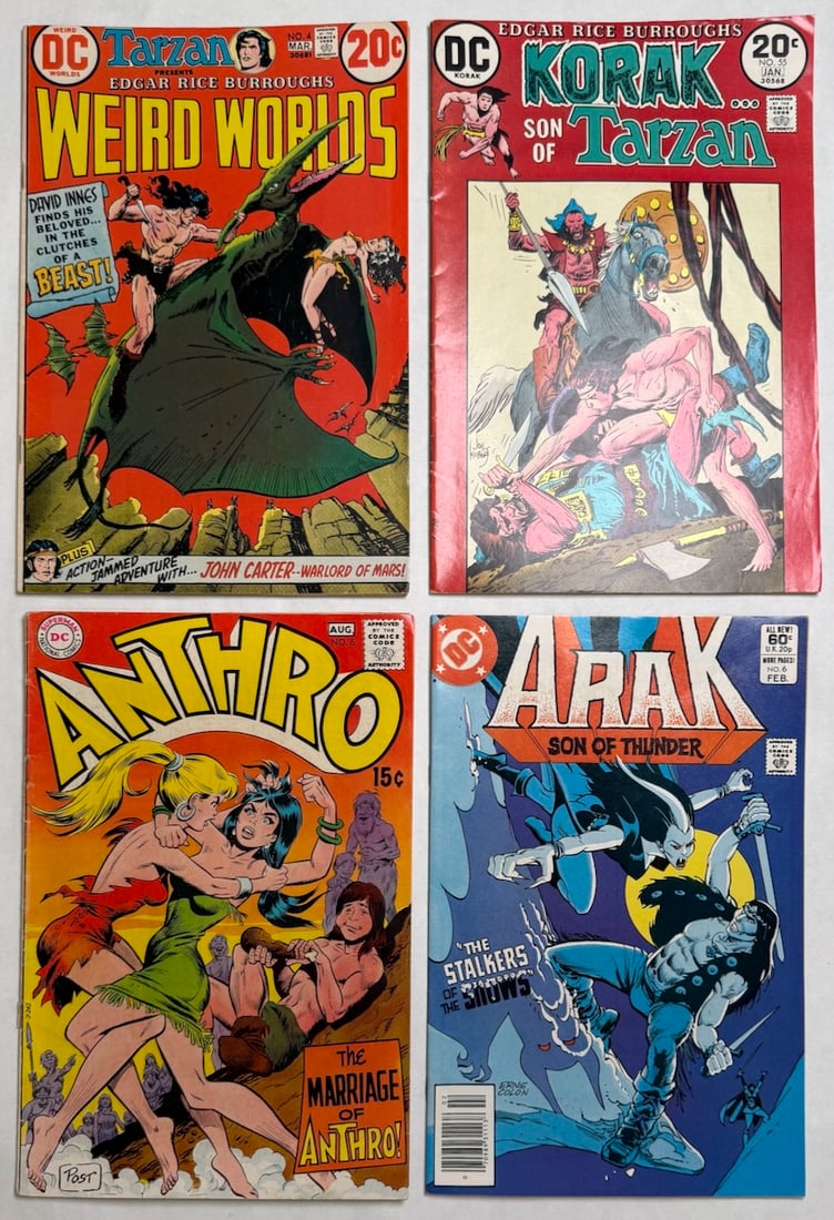 TARZAN, KORAK, ANTHRO, ARAK (1 of 2)