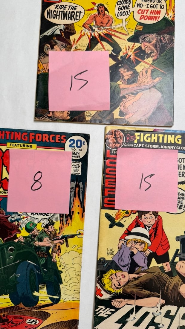 FIGHTING FORCES, FEATURING THE LOSERS - 3