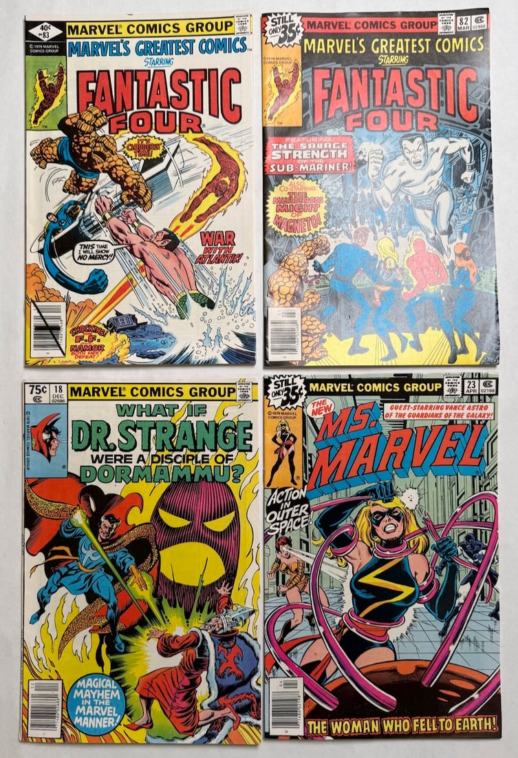 FANTASTIC FOUR, WHAT IF…#18, MS. MARVEL: FANTASTIC FOUR, WHAT IF…#18 ($20), MS. MARVEL
