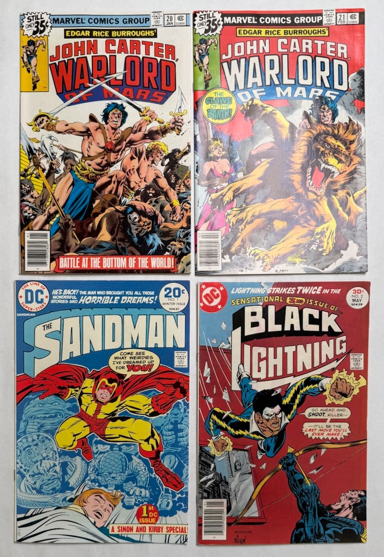 JOHN CARTER WARLORD OF MARS, SANDMAN #1: JOHN CARTER WARLORD OF MARS, SANDMAN #1 ($20)
