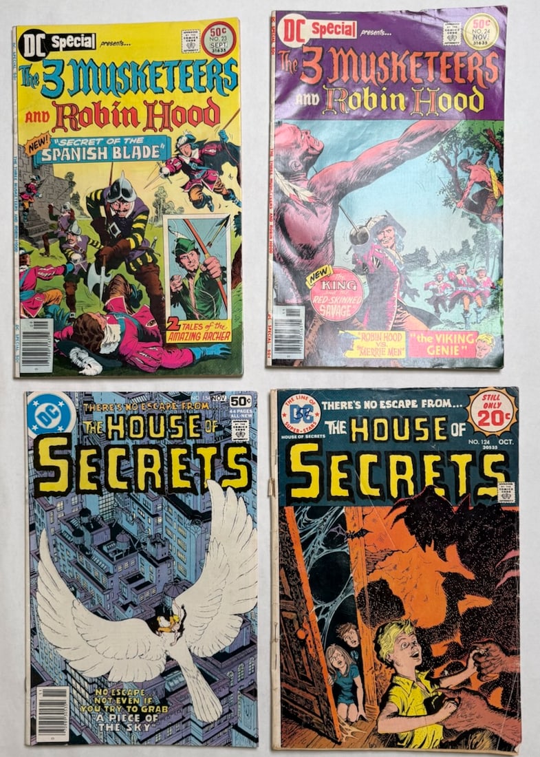 THE THREE MUSKETEERS AND ROBIN HOOD, HOUSE OF SECRETS (1 of 2)