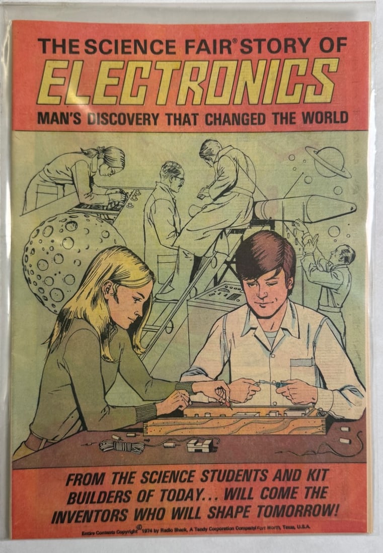 THE SCIENCE FAIR STORY OF ELECTRONICS - 1974 RADIO SHACK: THE SCIENCE FAIR STORY OF ELECTRONICS - 1974 RADIO SHACK