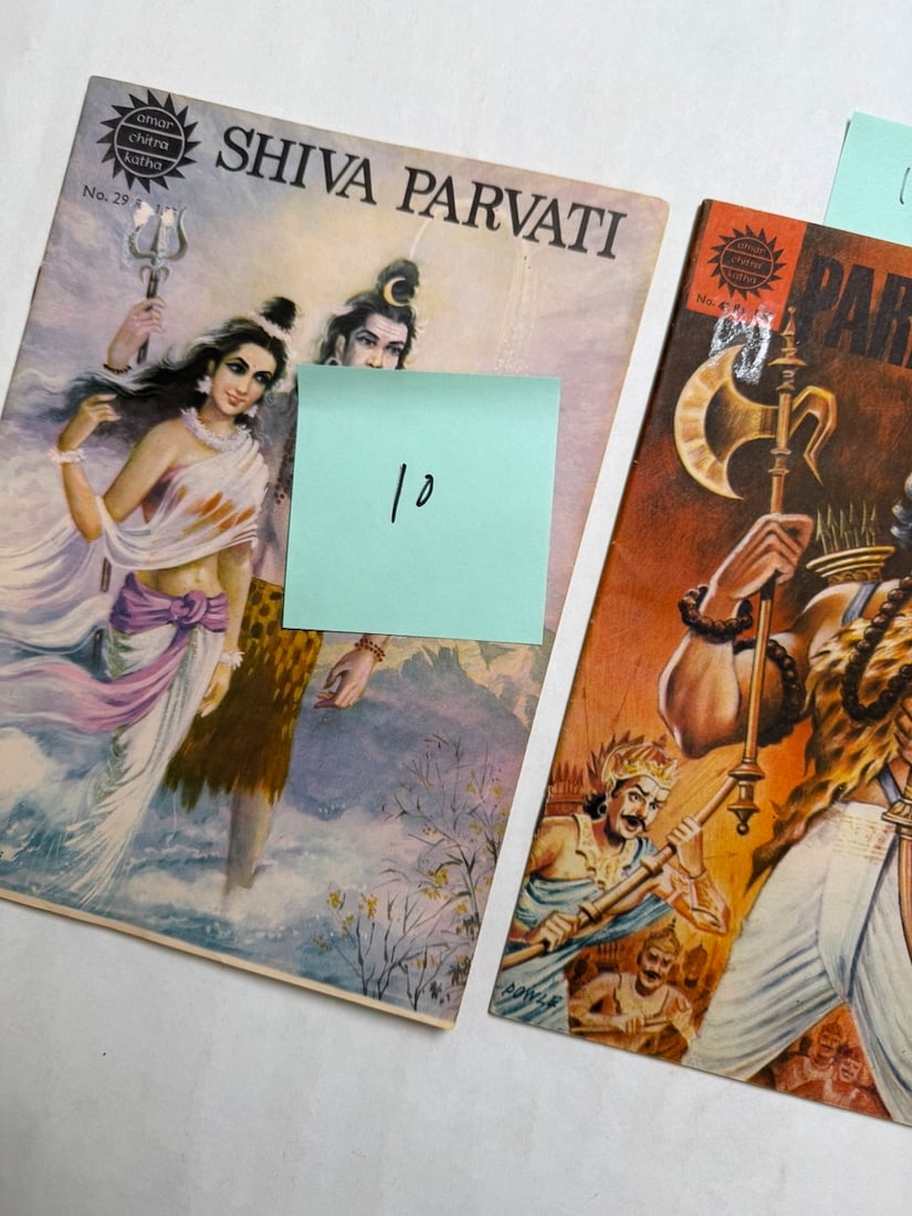 SHIVA PARVATI COMIC, PARASHURAMA COMIC - 2
