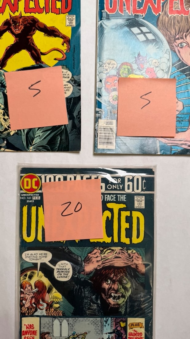 UNEXPECTED #161, #213, #177 - 2