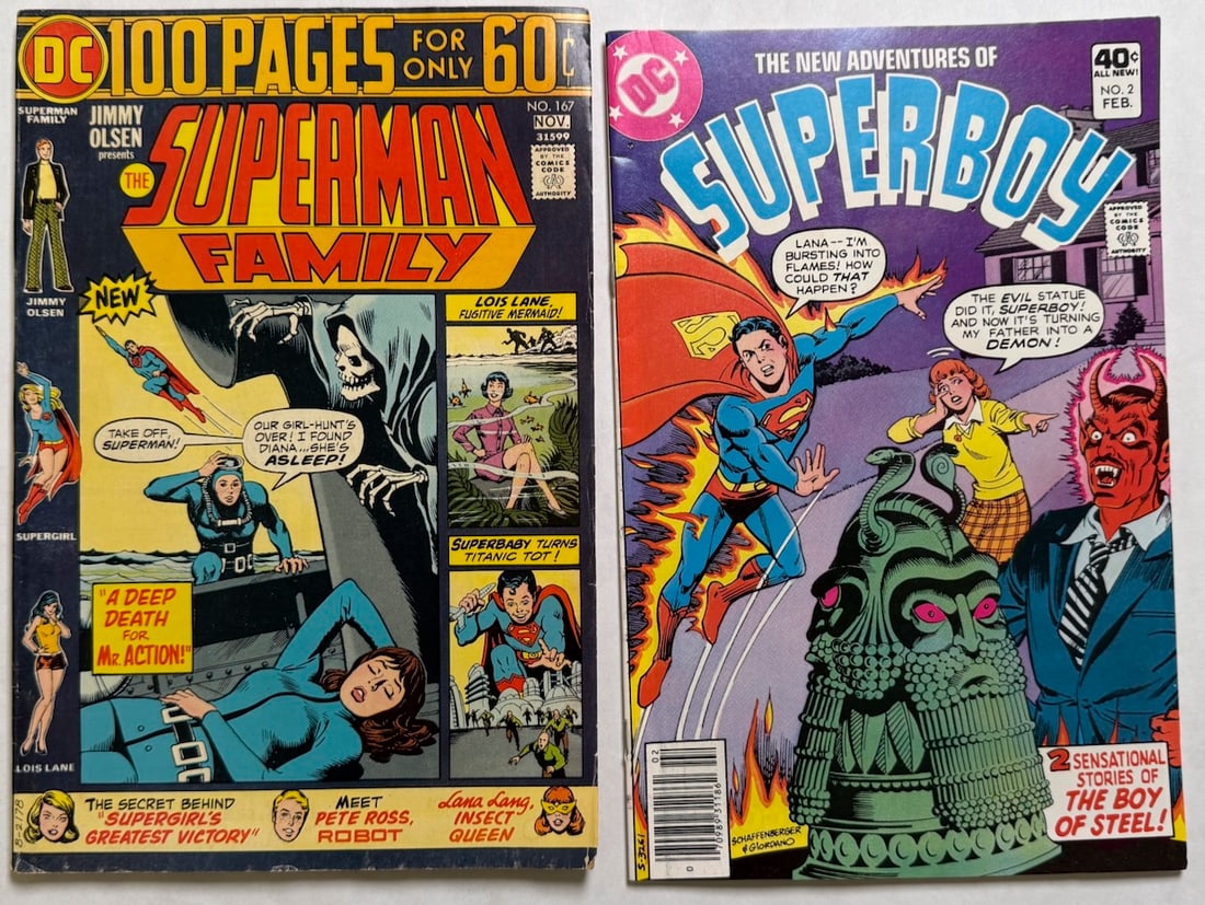 SUPERMAN FAMILY #167, SUPERBOY: SUPERMAN FAMILY #167 ($12), SUPERBOY