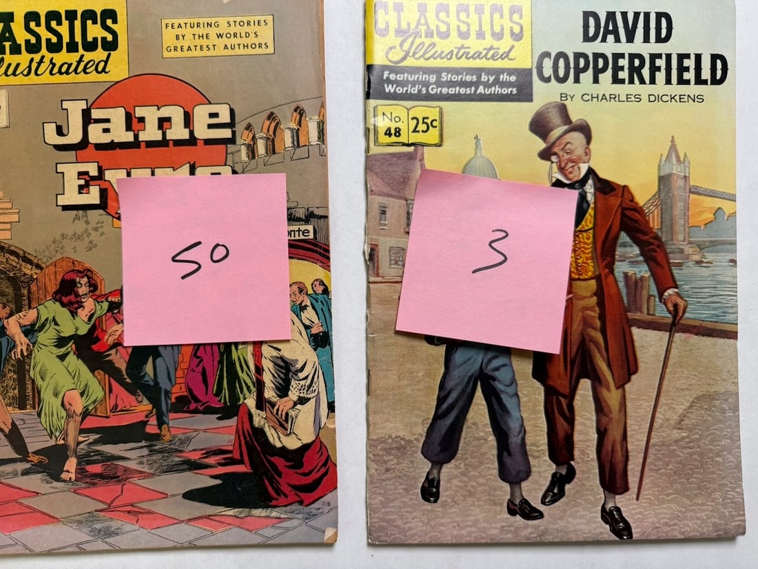 CLASSICS ILLUSTRATED #39 - JANE EYRE - 2