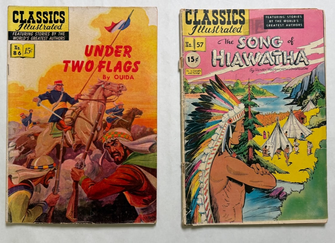 CLASSICS ILLUSTRATED #86 - UNDER TWO FLAGS (1 of 2)