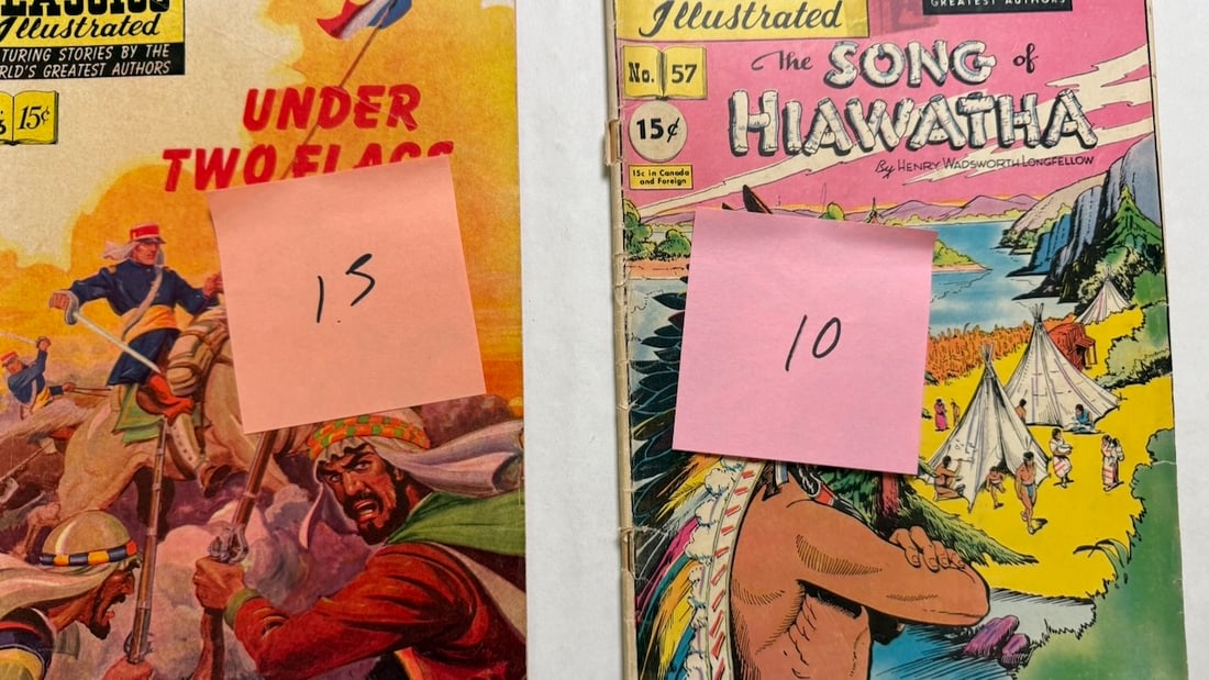 CLASSICS ILLUSTRATED #86 - UNDER TWO FLAGS - 2