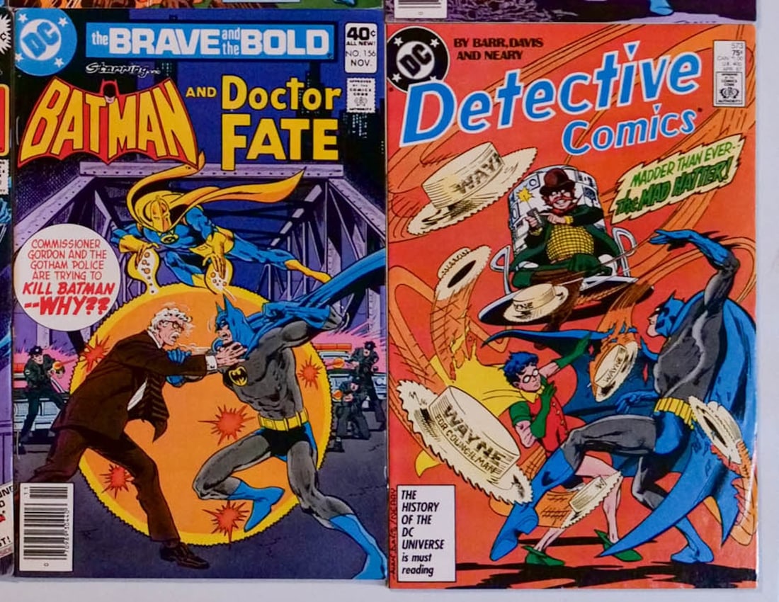 THE BRAVE AND THE BOLD SET - WITH DETECTIVE COMICS - 2