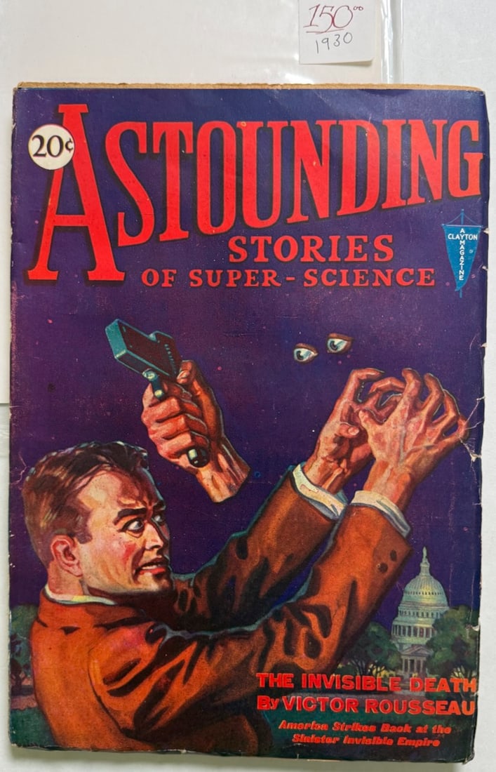 1930 ASTOUNDING STORIES OF SUPER-SCIENCE: 1930 ASTOUNDING STORIES OF SUPER-SCIENCE