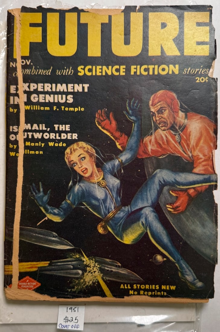 1951 FUTURE COMBINED WITH SCIENCE FICTION: 1951 FUTURE COMBINED WITH SCIENCE FICTION WITH LOOSE COVER