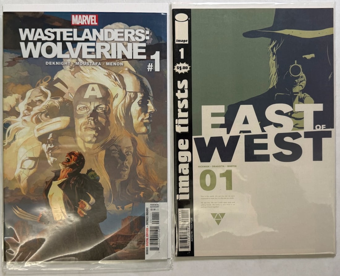 WASTELANDERS WOLVERINE #1, EAST OF WEST #1: WASTELANDERS WOLVERINE #1, EAST OF WEST #1