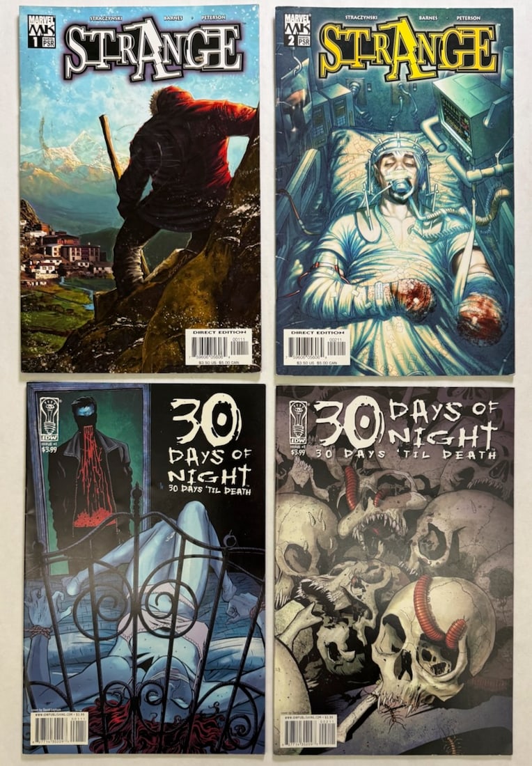 STRANGE #1, #2 - 30 DAYS OF NIGHT #1 WITH COVER VARIANT: STRANGE #1, #2 - 30 DAYS OF NIGHT #1 WITH COVER VARIANT