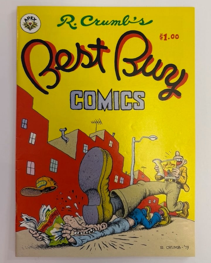 R. CRUMB BEST BUY COMIC #1: R. CRUMB BEST BUY COMIC #1 1979 1ST PRESSING. ADULT Underground Comix